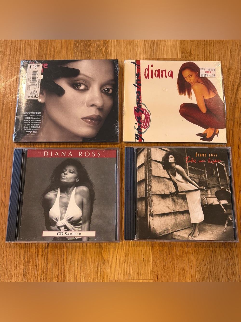 Diana Ross 4xCD + DVD I LOVE YOU Special Edition You’re Gonna Love It SAMPLER